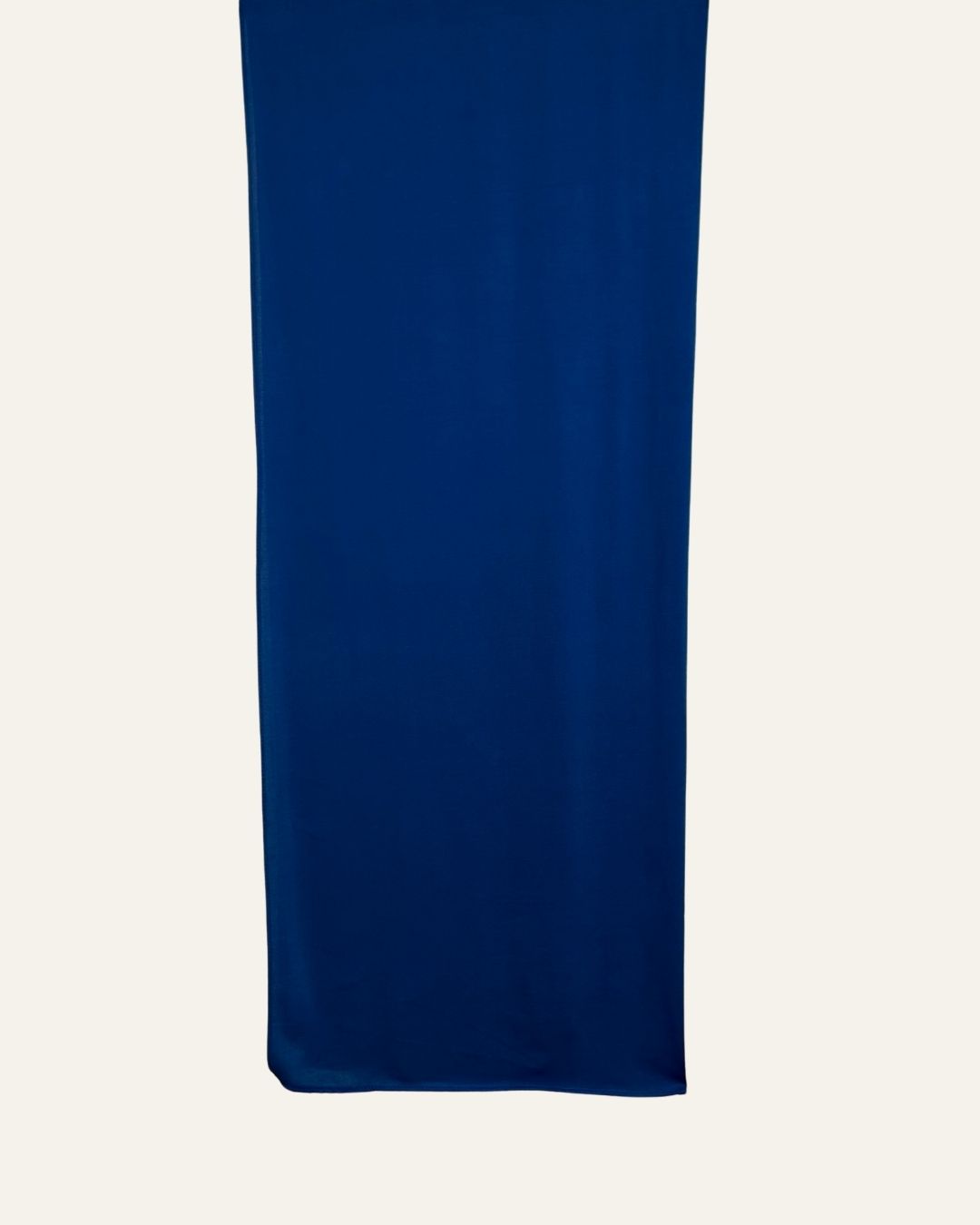 Foulard jersey premium bleu cobalt - vue recto